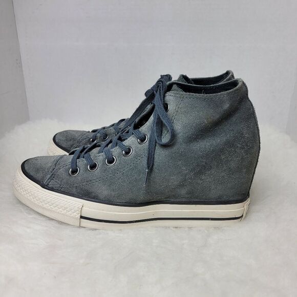 Converse CTAS Lux Mid Women's Hidden Heel Sneakers Shoes Size 8 - Picture 3 of 10